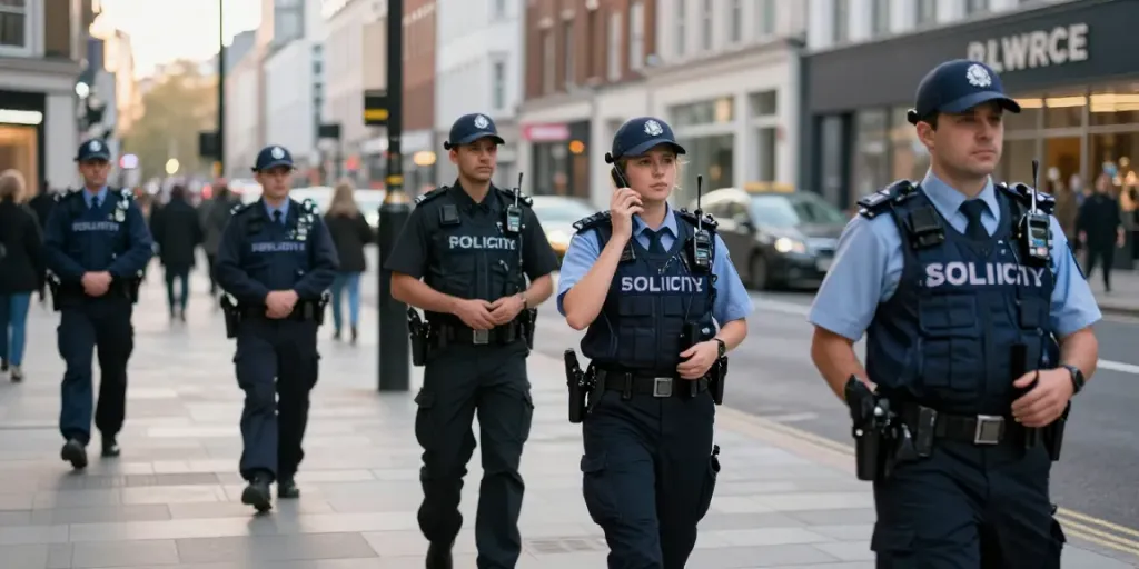 Security Services by a professional team in London ensuring safety and community protection.