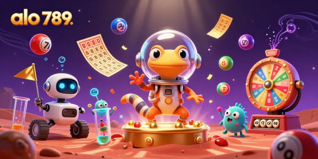 Engage with the exciting world of alo 789 by discovering colorful gambling elements dynamically featured with aliens.