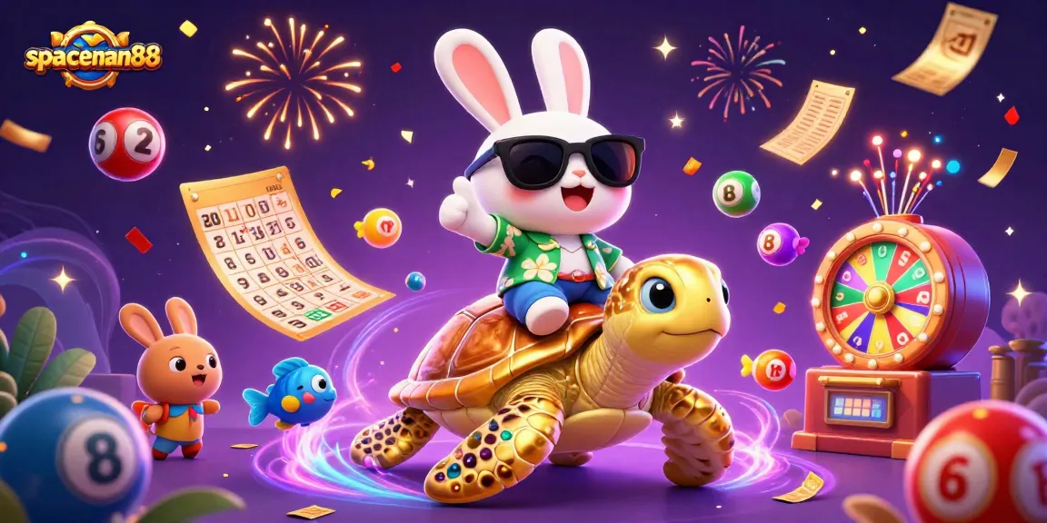 Experience wins with Spaceman88's vibrant 3D casino gaming scene filled with excitement.