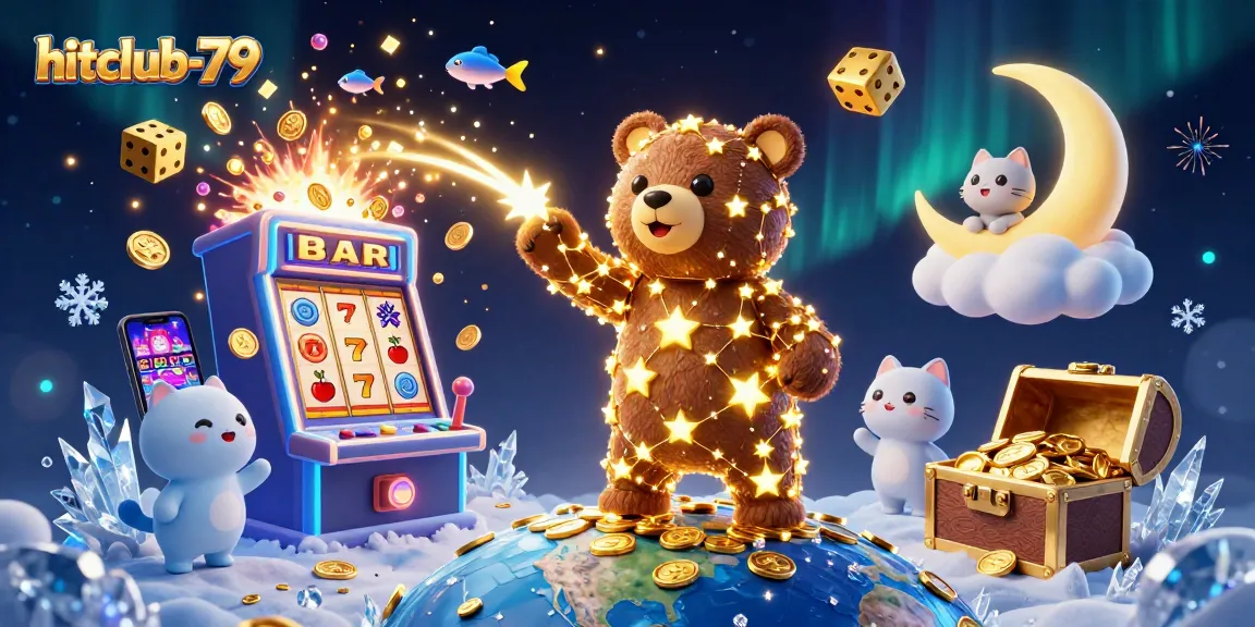Experience thrilling jackpots and wins at hitclub-79 with vibrant casino illustrations showcasing excitement and fun.